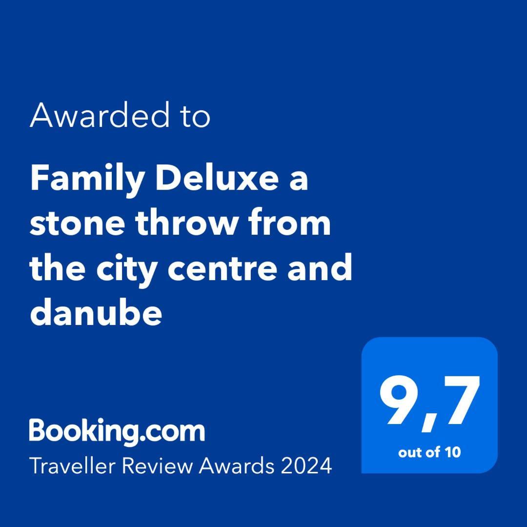 Family Deluxe A Stone Throw From The City Centre And Danube Viena Exterior foto